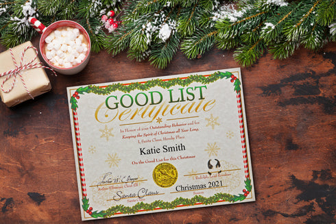 Good List Certificate